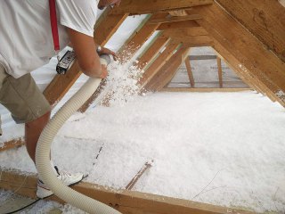 Kontaktbau - Fújható szigetelés - tetőtér szigetelés